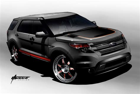 Ford Customizes F 150 And Explorer For 2011 Sema