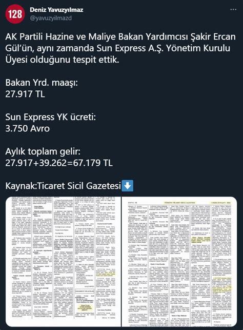 AKP li bakan yardımcısı Gül ün ikinci maaşı ortaya çıktı Biz Haberiz