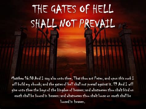 The Gates Of Hell Shall Not Prevail John Rasicci