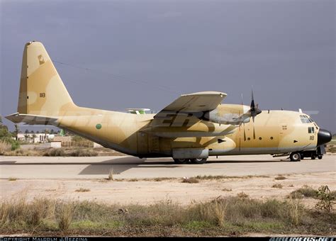 Lockheed C 130h Hercules L 382 Libya Air Force Aviation Photo