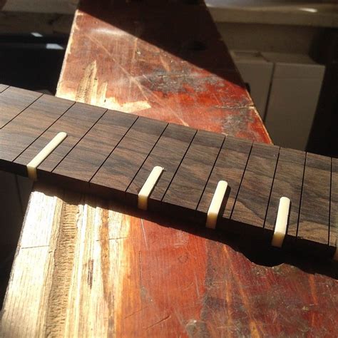 Very Cool Fret Markers In A Guitar Build By Epizootics On Offsetguitars