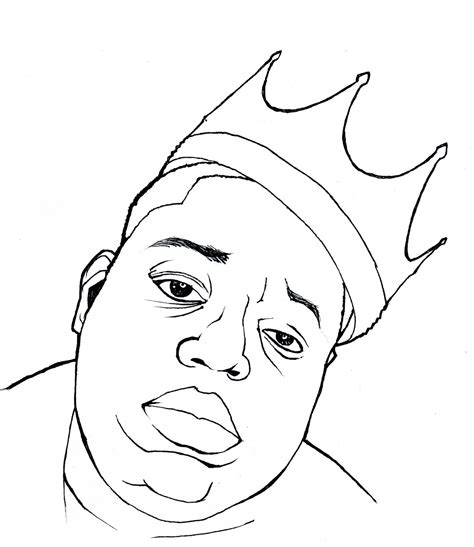 Biggie Free Coloring Pages