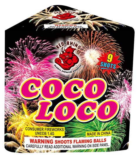 Coco Loco Red Rhino Wholesale Fireworks