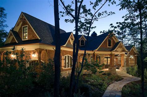 Stunning Rustic Craftsman Home Plan 15626ge