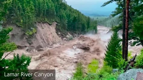Yellowstone National Park Releases New Video Of June Flooding