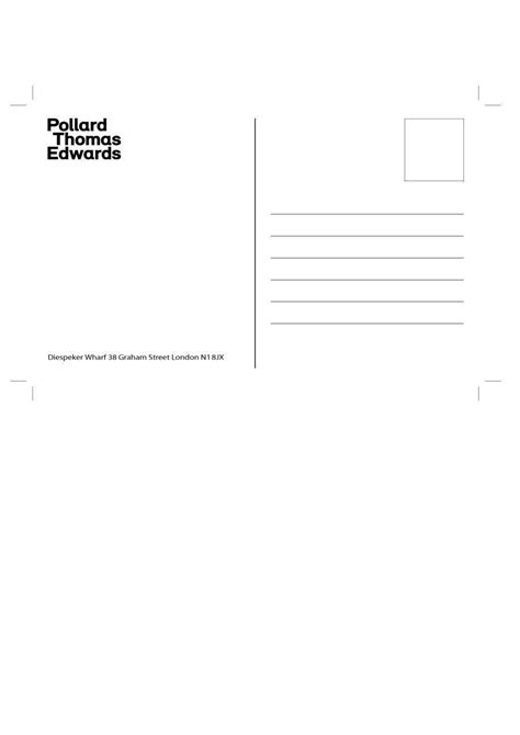 Microsoft Word 4x6 Postcard Template