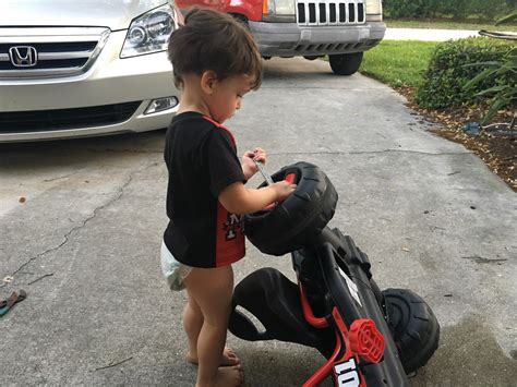 If your car battery keeps dying, then you need to pay attention, especially if you just bought a new battery. He's trying to fix the dead battery on his car. : daddit
