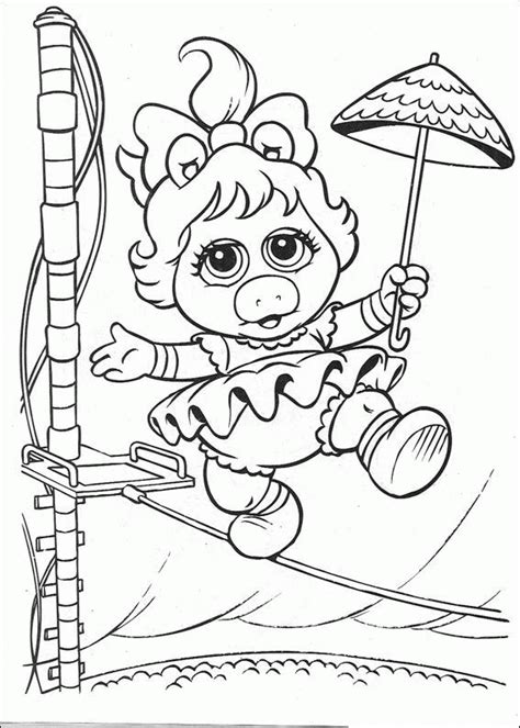 Baby Disney Cartoon Coloring Pages Coloring Home