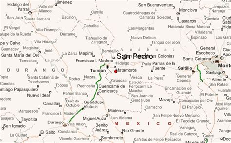 Guía Urbano De San Pedro México