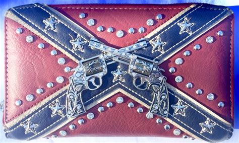 rebel wristlet wallet dl grandeurs confederate and rebel goods