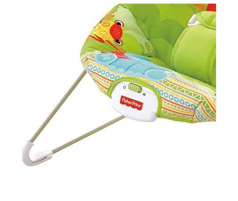 Fisher Price Rainforest Friends Vibrating Baby Bouncer Bbt60