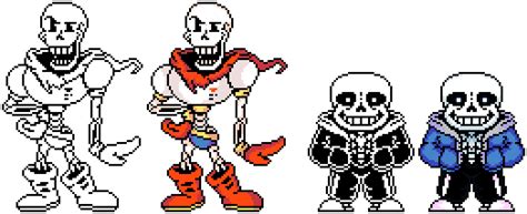 If you like it, don't forget to share it with your friends. (Sprite) (FINAL) UnderTale SkeleBros by DiegomanCo on ...