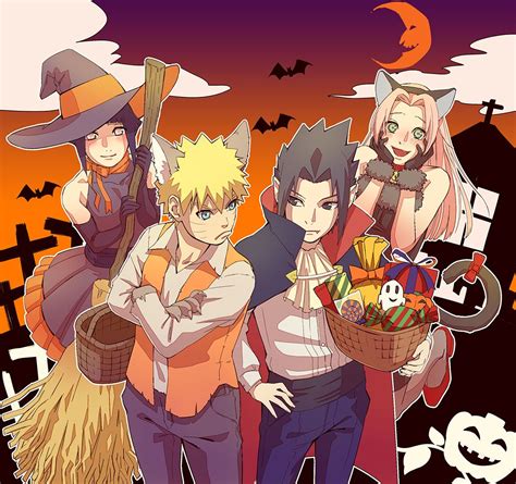 Naruto2085634 Zerochan Anime Halloween Crossover De Animes