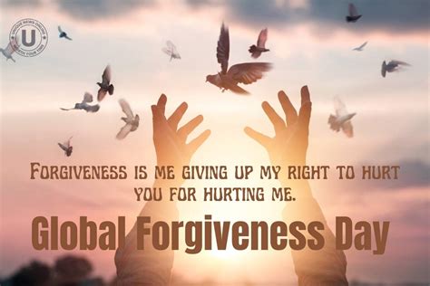 Global Forgiveness Day 2022 Current Theme Quotes Greetings Messages