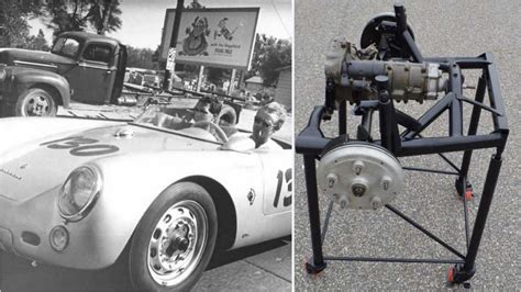 The Transaxle From James Deans Cursed 1955 Porsche 550 Spyder Sells