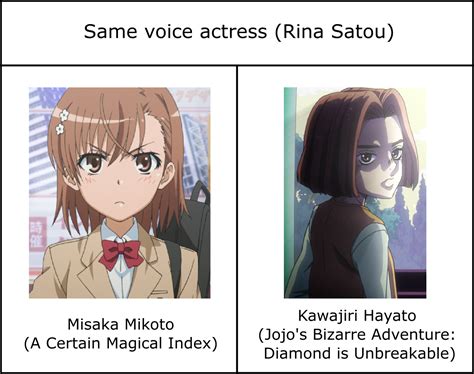 Same Voice Actress Same Voice Actor Know Your Meme