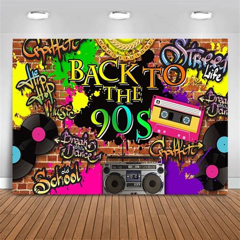 Mocsicka 90s Backdrop Graffiti Retro Radio Fashion Shoes