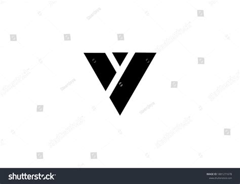 Alphabet V Logo Vector Design Royalty Free Stock Vector 1881271678