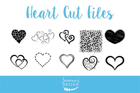 Valentine Heart Cut Files Svg Eps ~ Illustrations ~ Creative Market