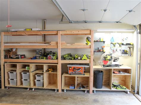 Make The Most Of Your Garage With Storage Shelves Garage Ideas