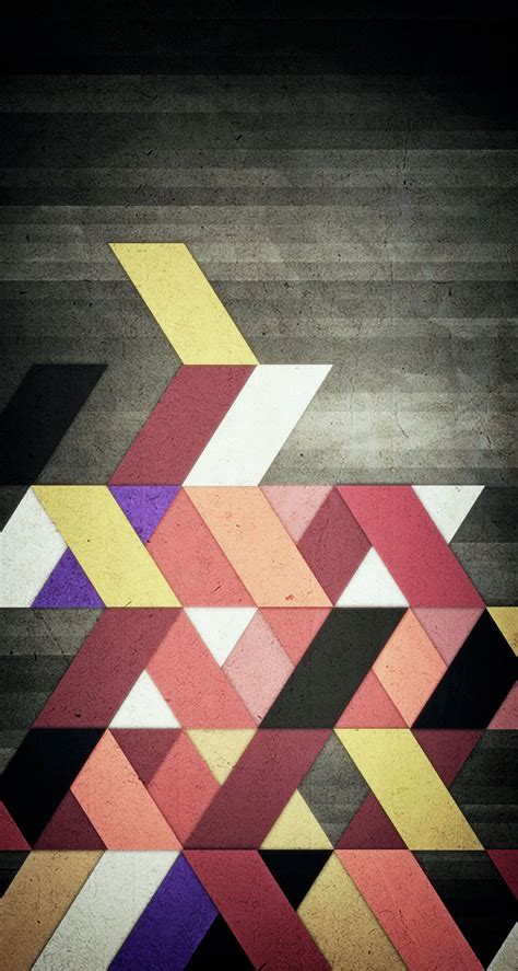 Abstract Shapes Geometric The Iphone Wallpapers