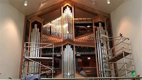 New Pipe Organ Construction At Pilgrim Lutheran Church Time Lapse