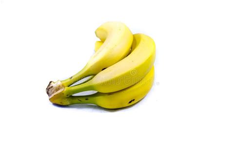 Bananas With Green Tips And Yellow Stock Photo Image Of Banana