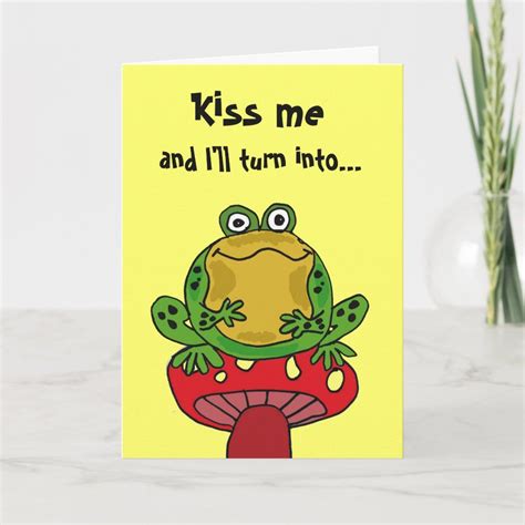 Ae Funny Frog Birthday Card Funny Frogs Birthday Cards