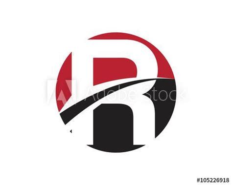 Letter R Red Circle Logo Logodix