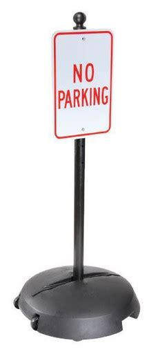 Tip N Roll Portable Sign Pole