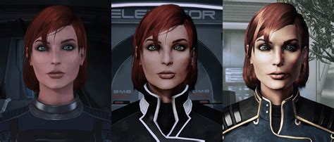 Whats The Deal With The Default Femshep Face Issue Rmasseffect