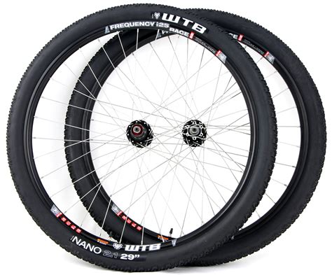 Pair Of 29er Qr Mtbwheels Wtb Tcs Tubeless Compatible Free Tires Wtb