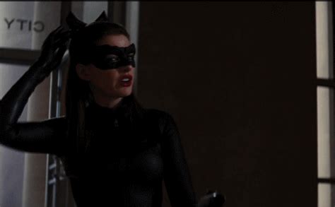 Anne Hathaway Catwoman Gif