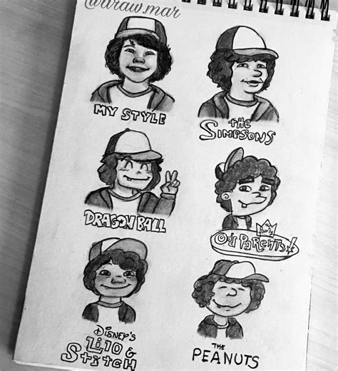 Dustin Stranger Things instagram draw.mar Stranger things poster