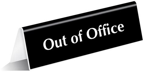 Out Of The Office Signs Printable