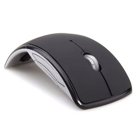 Foldable Wireless Mouse Ergonomic 24g Mini Travel Wireless Optical