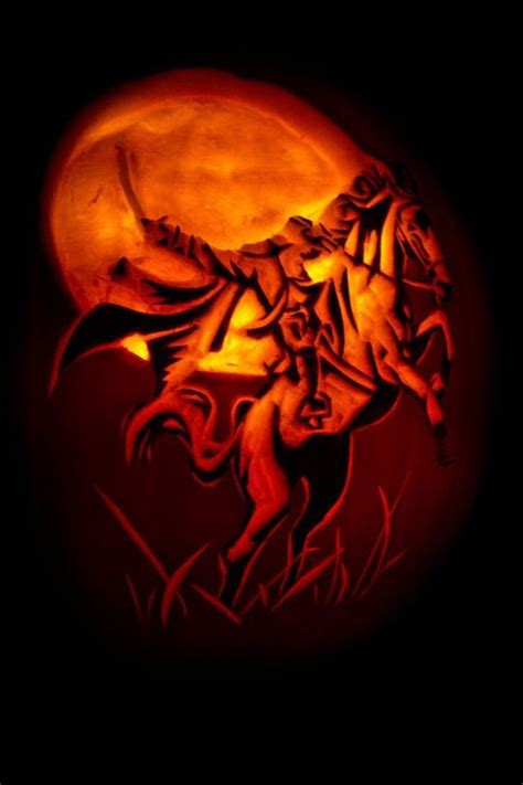The Headless Horseman From The Legend Of Sleepy Hollow Makes For The