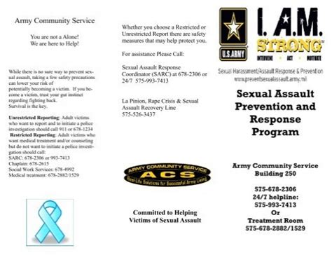 Sexual Assault Prevention And Response Program Army