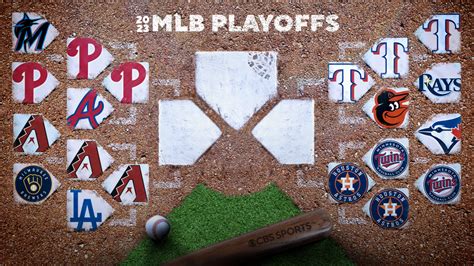 2023 Mlb Playoff Bracket Standings Alcsnlcs Series Schedule Results