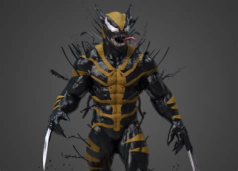 Artstation Venom Wolverine