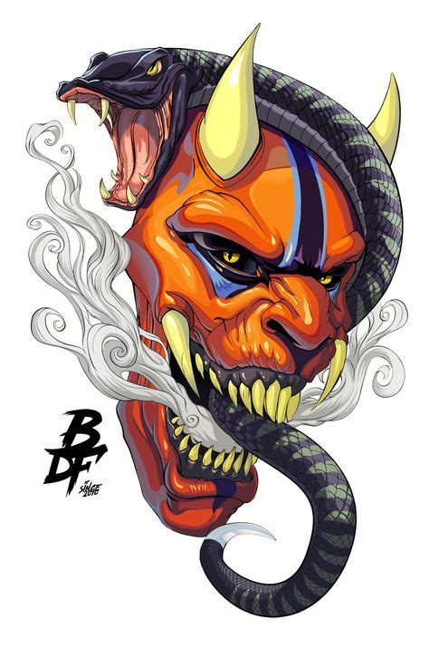 38 Oni Mask Pfp Ideas In 2021 Oni Mask Samurai Art Samurai Artwork