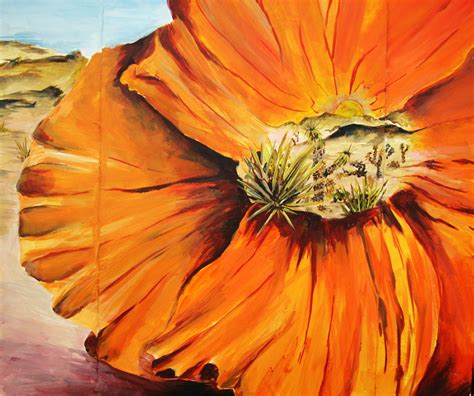 Antelope valley florist, lancaster, california. Antelope Valley in a poppy! | Flowers feed, Art painting