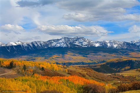Free Download Divide Fall Aspen Forest Mountains Colorado Free Desktop