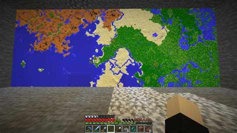 My Huge Minecraft Map Just Before It Got Corrupted Its Now All Gone