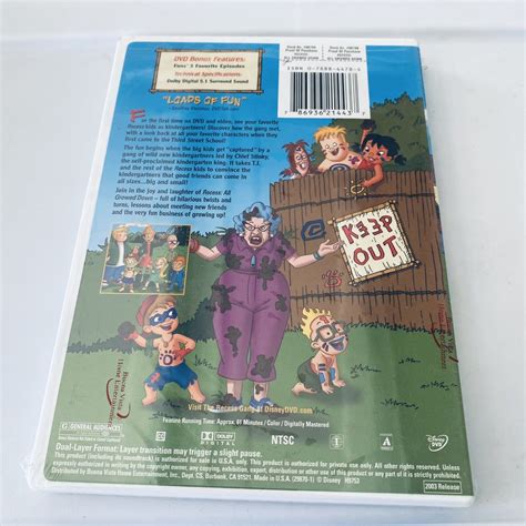 New Sealed Recess All Growed Down DVD 2003 Disney Animated Series