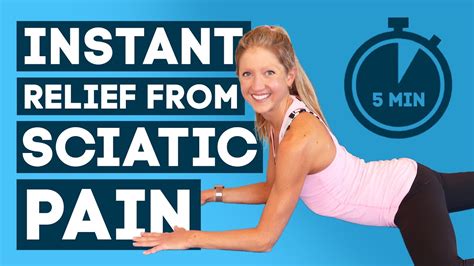 Get Rid Of Sciatic Pain Instant Relief 5 Minutes Youtube