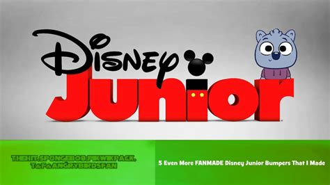 5 Even More Fanmade Disney Junior Bumpers That I Made Youtube