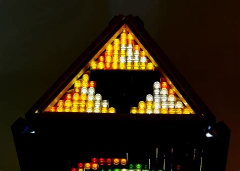 Mosaic Lego Legend Of Zelda Spiritual Stone Lamp A Photo On Flickriver