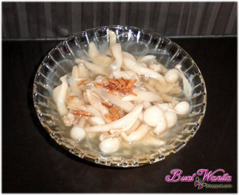 Resepi cendawan tiram goreng rangup untuk sesiapa yang inginkan kelainan dalam masakan sayur cendawan dan juga mudah untuk disediakan. Resepi Sup Cendawan Shimeji & Cendawan Tiram - Buat Wanita