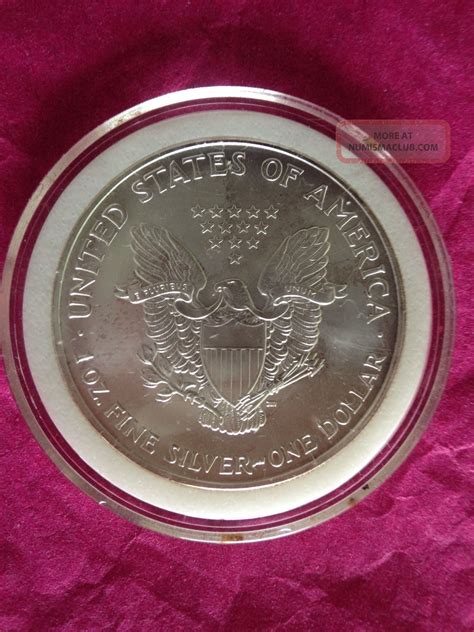 1986 American Silver Eagle Key Date Coin Brilliant Uncirculated